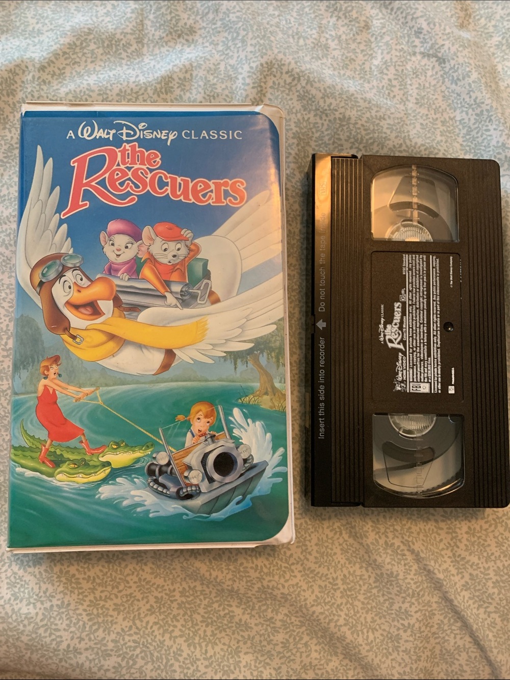 Vintage Disney The Rescuers VHS
